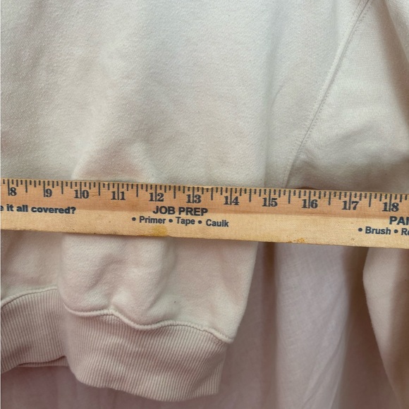 Wild Fable Cream White Cropped Sweatshirt Women’s XS Crew neck Pullover - Picture 6 of 8